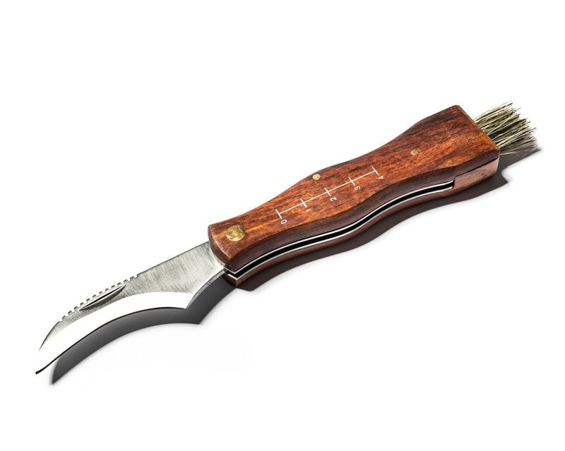 IKONKA Pilzsammler-Taschenmesser mit Etui