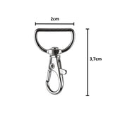 IKONKA Karabinerhaken aus Metall 500 Stk – Produktabbildung 4