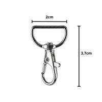 IKONKA Karabinerhaken aus Metall 500 Stk – Produktabbildung 4
