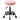 HOMCOM Rollhocker höhenverstellbar Drehhocker 55-66 cm Arbeitshocker 360° drehbar Ø50 x 50-66 cm Rosa