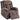HOMCOM Relaxsessel mit Vibrationsmassage und Wärme, manuell verstellbarer Drehsessel mit Schaukelfunktion und