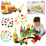 IKONKA 3D-Magnetbauklötze, 90-teiliges Set
