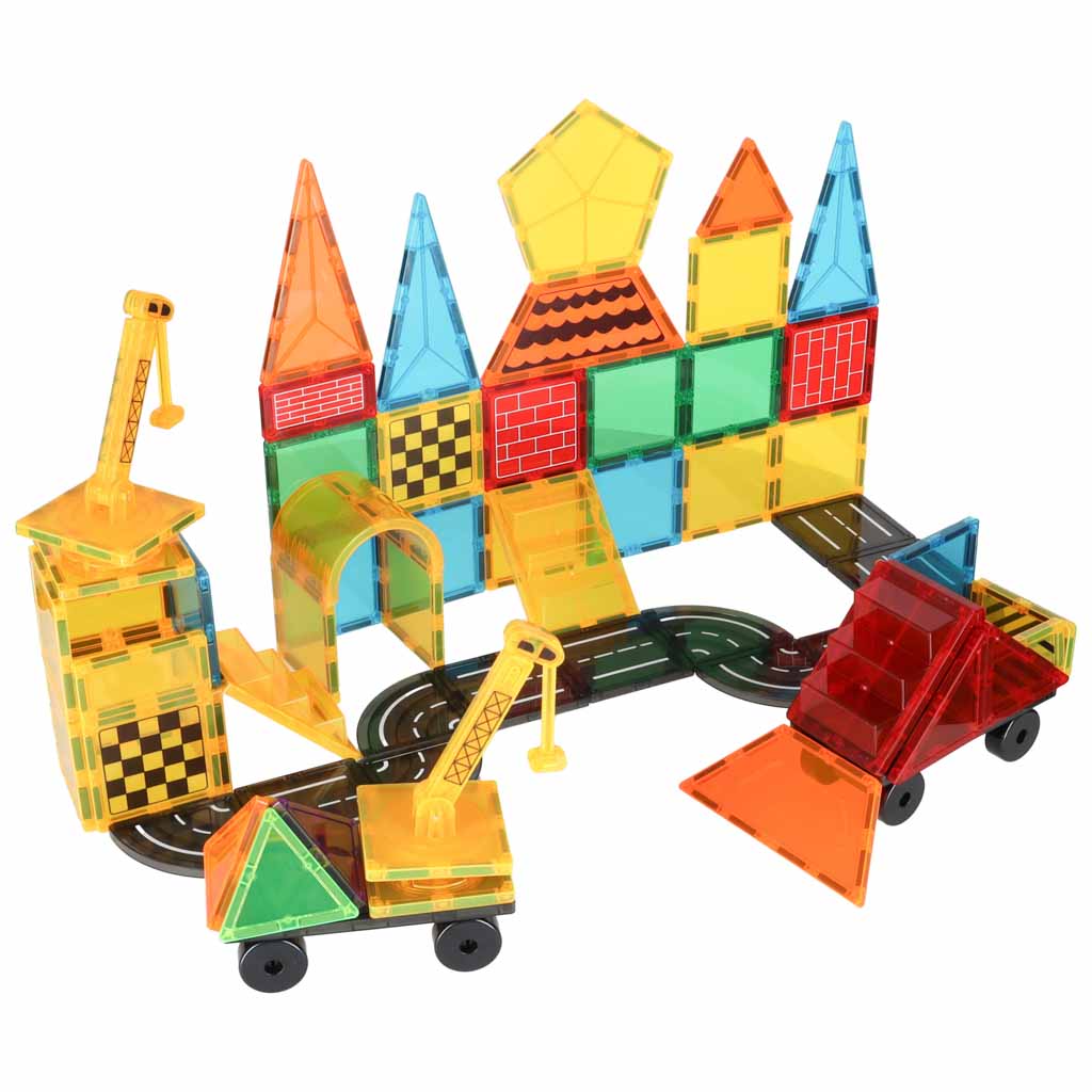 IKONKA 3D-Magnetbauklötze, 90-teiliges Set – Produktabbildung 8