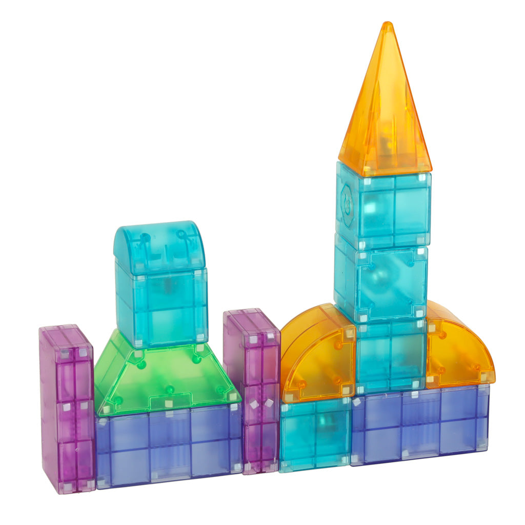 IKONKA 3D Konstruktion magnetische Steine LED leuchtend 64 Stück – Produktabbildung 4