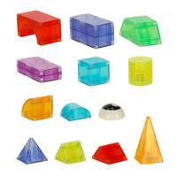 IKONKA 3D Konstruktion magnetische Steine LED leuchtend 64 Stück – Produktabbildung 5