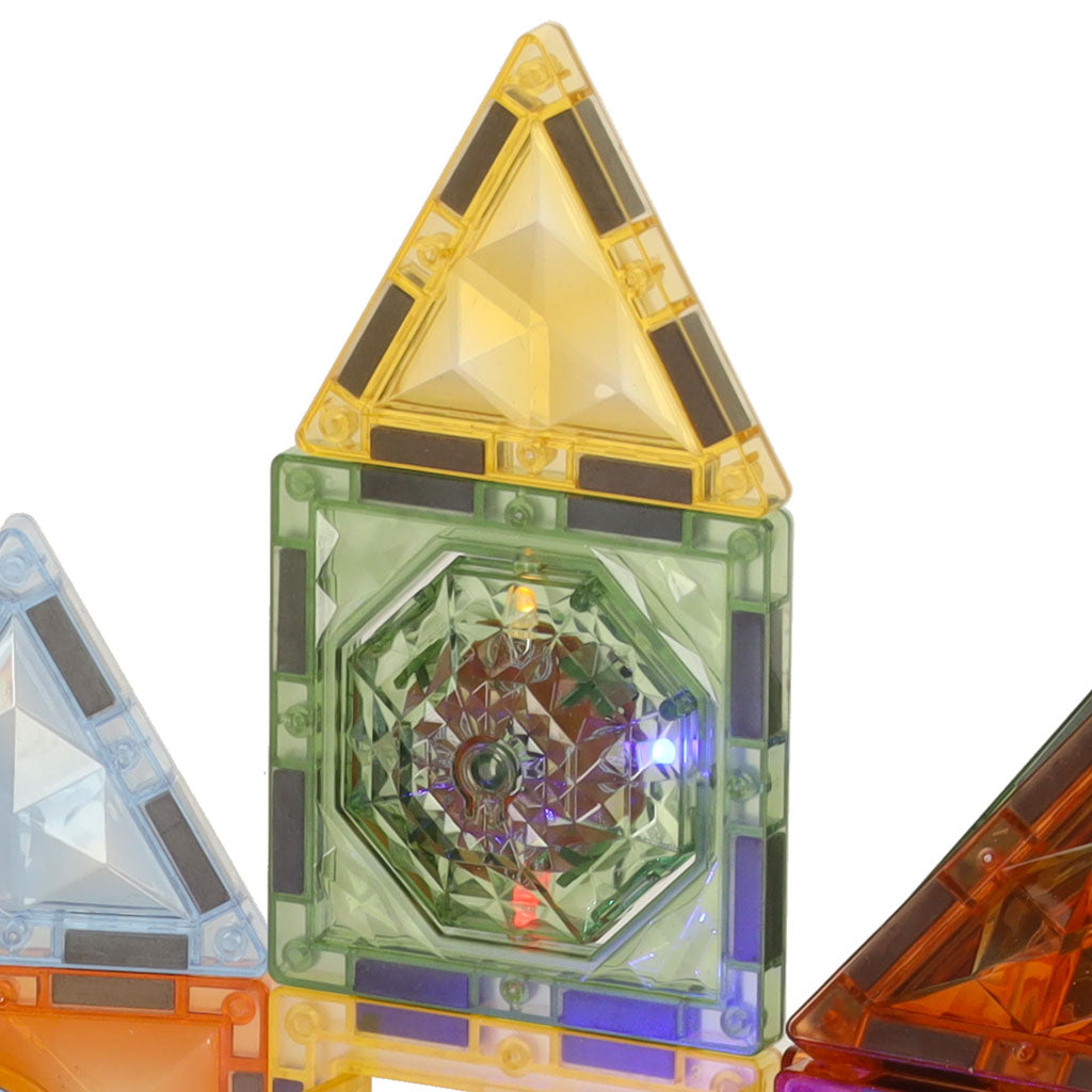 IKONKA 3D-Konstruktion magnetische Bausteine leuchtenden Tierpark 90 el – Produktabbildung 2