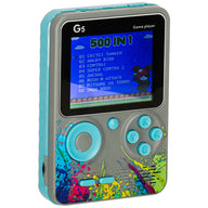 IKONKA Tragbare Retro-Mini-Spielkonsole