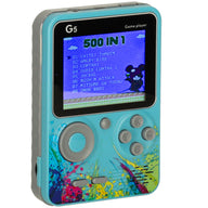 IKONKA Tragbare Retro-Mini-Spielkonsole
