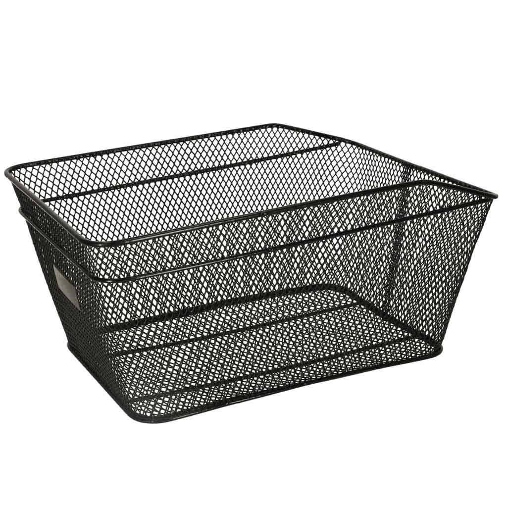 Rallex Fahrradkorb Metallträger schwarz 25kg