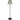 Outsunny Solar Stehlampe Rattan Solarlampen mit Lichtsensor 25 LED-Lichte Solarleuchte im Boho-Stil Ø33 x 135