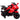 Elektro-Motorrad für Kinder, Hupe, Scheinwerfer, Musikfunktion, 2,5 km/h, Rot