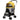 PawHut 2-in-1 Hundebuggy Hundetrolley bis 10 kg klappbar Tragtasche Bodenkorb 82 cm x 49,5 cm x 98 cm Gelb