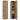 HÄNGENDER BADEZIMMER-HOCHSCHRANK REGAL TIGO 1D EICHE EVOKE GERILLTE FRONT