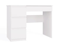 Schreibtisch Mijas LINKS WEISS