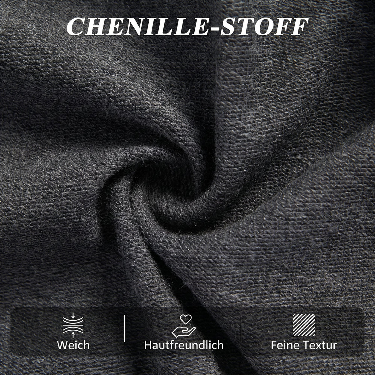 HOMCOM Schlafsofa, Bodensofa ohne Gestell mit dickem, hochdichtem Schaumstoff, breitem und tiefem Sitz – Produktabbildung 6