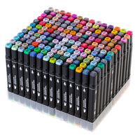 IKONKA Doppelseitige Alkoholmarker im Etui 168 + Ständer – Produktabbildung 2