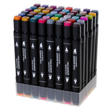 IKONKA Doppelseitige Alkoholmarker im Etui 48 + Ständer – Produktabbildung 6