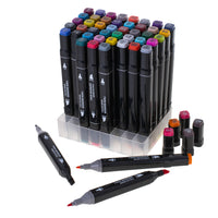 IKONKA Doppelseitige Alkoholmarker im Etui 48 + Ständer – Produktabbildung 7
