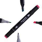 IKONKA Doppelseitige Alkoholmarker im Etui 48 + Ständer – Produktabbildung 10
