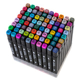 IKONKA Doppelseitige Alkoholmarker im Etui 80 + Ständer – Produktabbildung 4