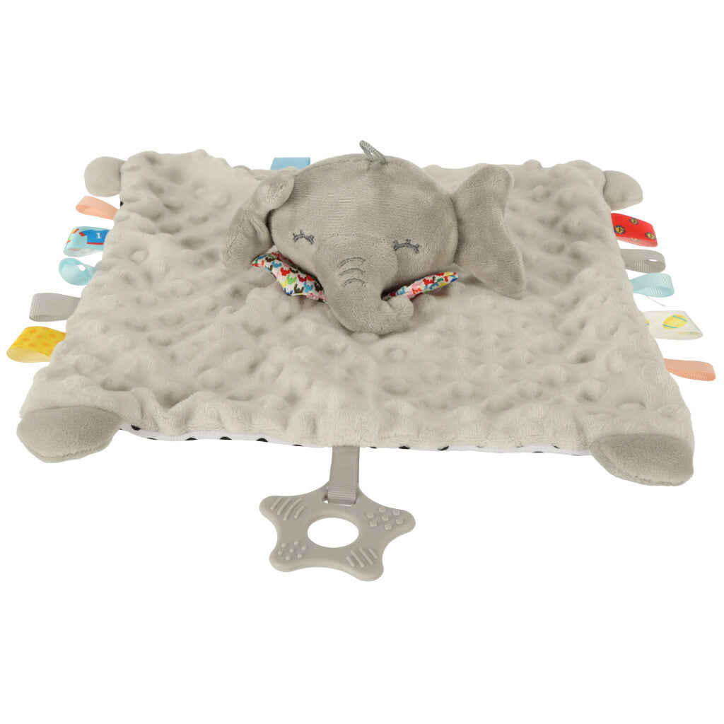 IKONKA Sensory Maskottchen Rascheln Tag Elefant