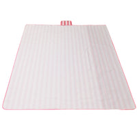 IKONKA Strandmatte Strand Picknickdecke 200x200cm rosa – Produktabbildung 6