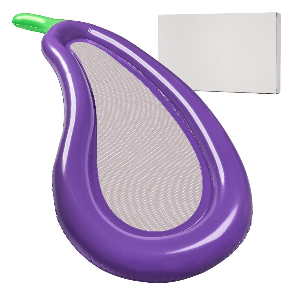 IKONKA Aufblasbare Netzmatratze aubergine 240cm