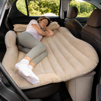 IKONKA Autobett Matratze aufblasbar + Pumpe beige – Produktabbildung 7