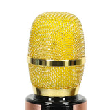 IKONKA Drahtloses Bluetooth Karaoke-Mikrofon Gold – Produktabbildung 5