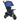 HOMCOM Kinder-Dreirad, Kinderfahrrad, Rückenkorb, Becherhalter, Sonnendach, Metall, Dunkelblau