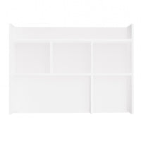 Schreibtischaufsatz 100 cm WEISS Regal für Bücher Dokumente – Produktabbildung 4