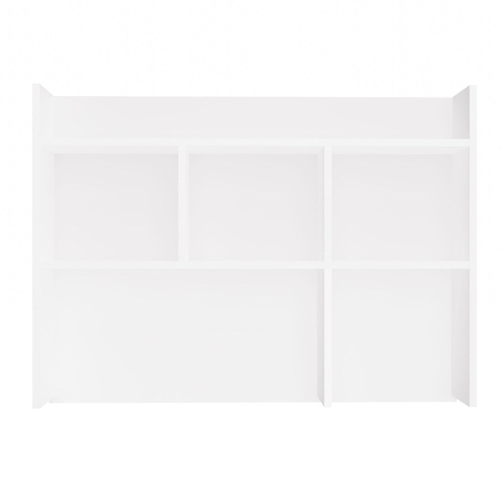 Schreibtischaufsatz 100 cm WEISS Regal für Bücher Dokumente – Produktabbildung 4