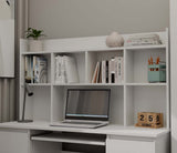 Schreibtisch KUBA + AUFSATZ Set WEISS – Produktabbildung 3