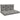Outsunny Sitzpolster Sitzkissen Polsterauflage, mit Knopfheftung, 120 x 80 x 12 cm, Grau