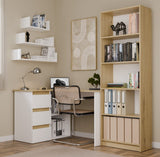 Schreibtisch NICEA LINKS ARTISAN WEISS – Produktabbildung 2