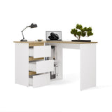 Schreibtisch NICEA LINKS ARTISAN WEISS – Produktabbildung 7