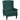 HOMCOM Eleganter Ohrensessel, dick gepolstert, abnehmbarer Bezug, 74 x 86 x 102 cm, Dunkelgrün