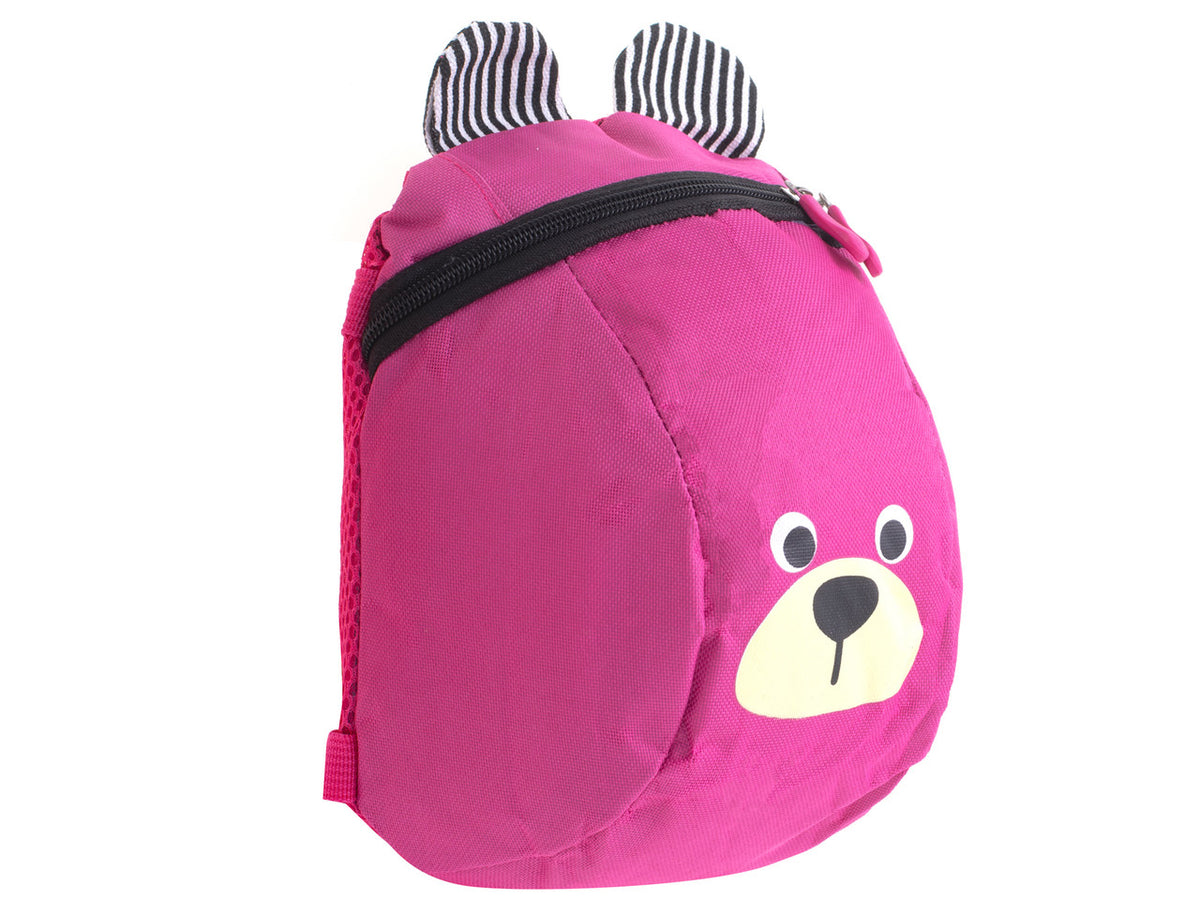 IKONKA Kindergarten Baby Rucksack Teddybär rosa