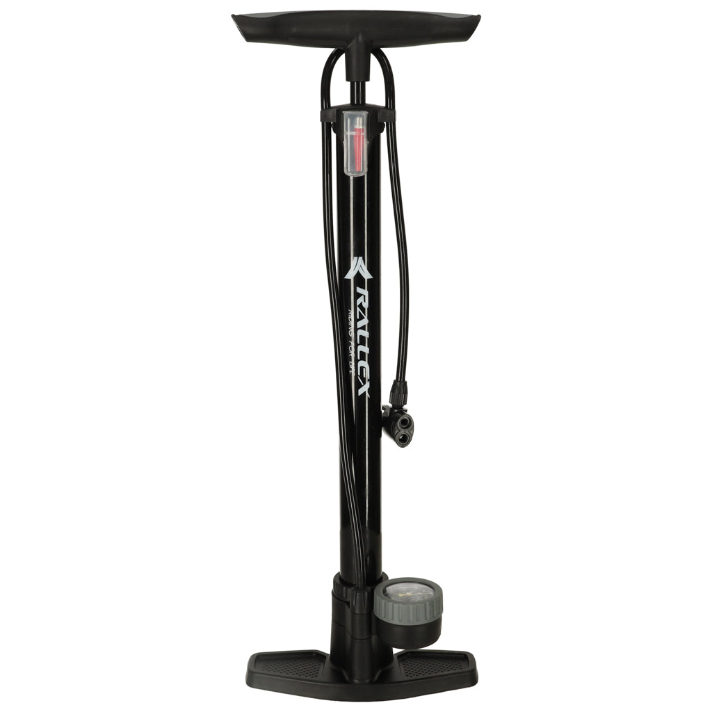 Rallex Stationäre Fahrrad-Fußpumpe 11 bar