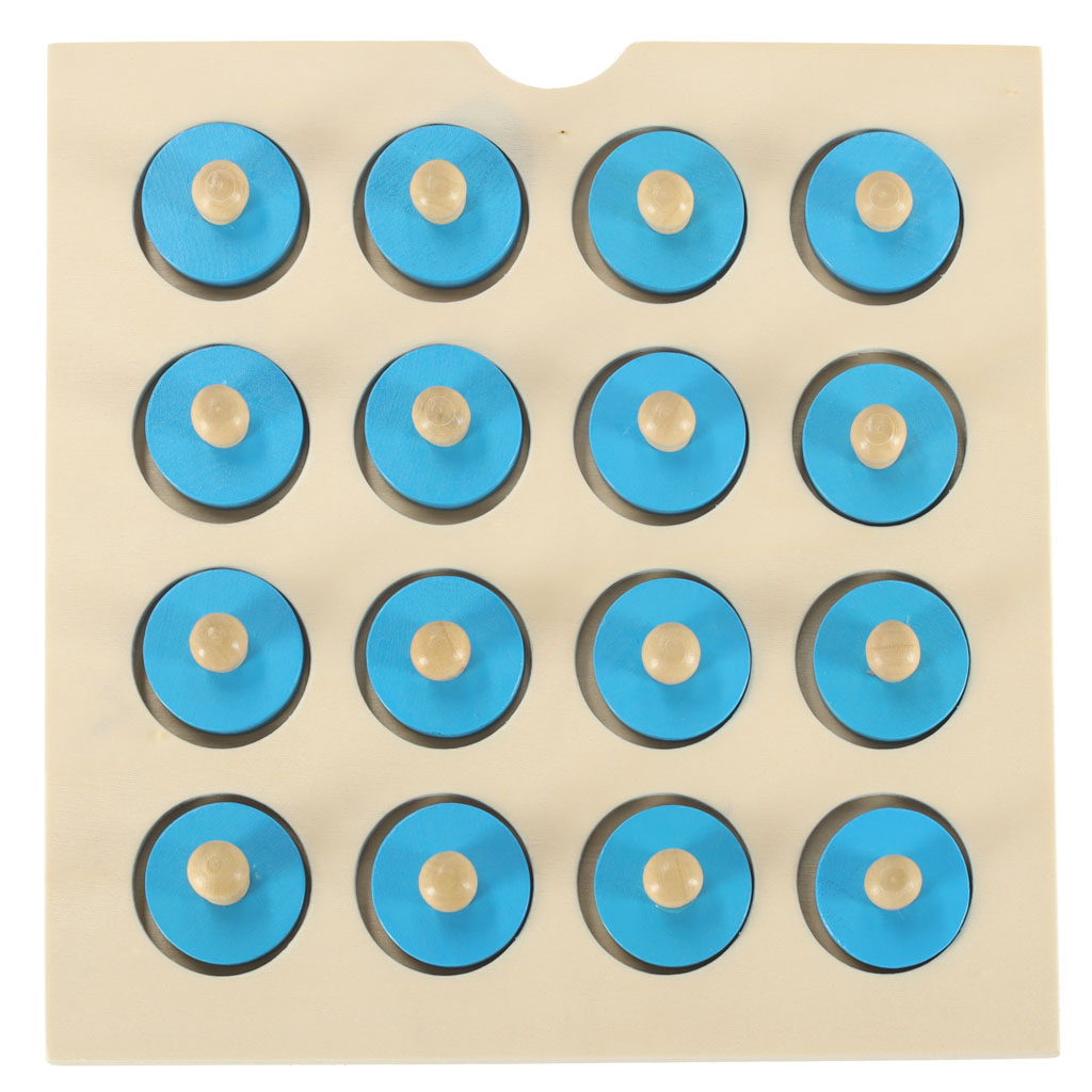 IKONKA Memory montessori brettspiel holz puzzle set 4 karten – Produktabbildung 2