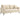 HOMCOM 2-Sitzer Sofa mit Leinenoptik, dicke Polsterung, bis 360 kg, 179 x 80 x 89 cm, Beige