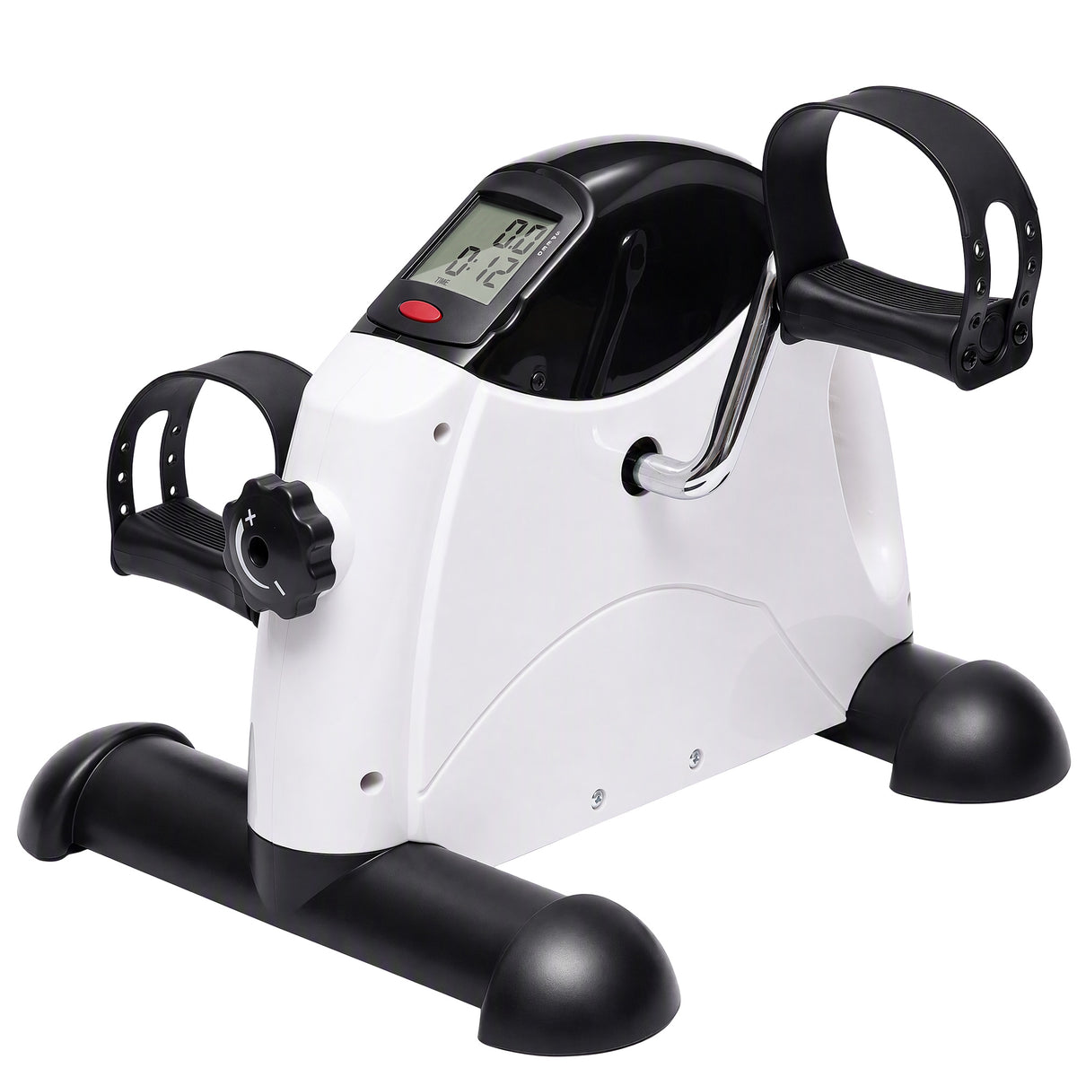 Mini Heimtrainer Fitnessbike Pedaltrainer mit LED Display 5 Modelle Arm und Beintrainer Fitnessgerät
