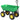 Outsunny Gartenwagen mit Kippfunktion bis 200 kg Handwagen mit 75 Liter Kunststoffwanne Ziehgriff