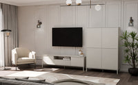 TV-SCHRANK KAMARO 160 KASCHMIR gerillte Front + klassische Front – Produktabbildung 3