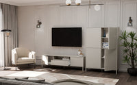 TV-SCHRANK KAMARO 160 KASCHMIR gerillte Front + klassische Front – Produktabbildung 7