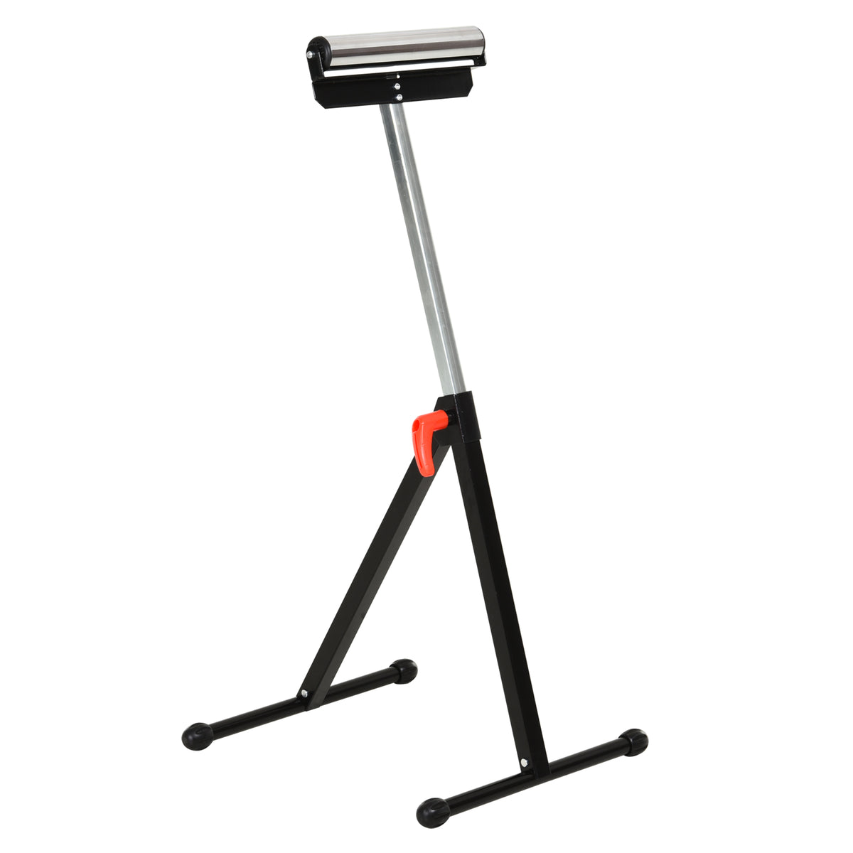HOMCOM Rollenbock, Rollenauflage, Höhenverstellbares Arbeitsbock, Rollenständer, Hiflsbock, Stützbock, bis 90