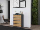 Kommode Malwa M4 ANTHRAZIT ARTISAN – Produktabbildung 8