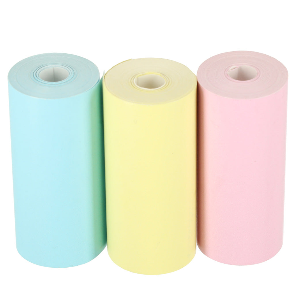 IKONKA Thermopapierrollen für Mini-Drucker 5.7cmx3m 3 Stück Farbe – Produktabbildung 2