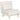 HOMCOM Schlafsessel, 6-stufig verstellbare Lehne, Leinenoptik, bis 120 kg, Creme