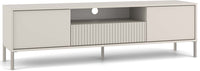 TV-SCHRANK KAMARO 160 KASCHMIR gerillte Front + klassische Front
